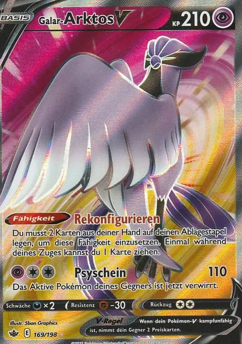 Pokemon Karte aus dem Set Schaurige Herrschaft