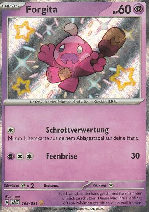 Pokemon Karte aus dem Set Paldeas Schicksale