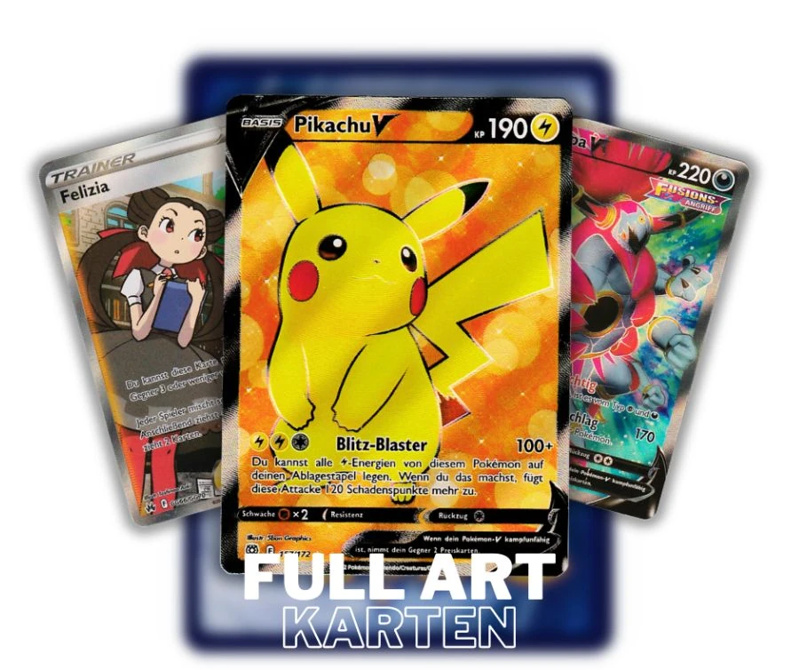 pokemon full art einzelkarten auswahl