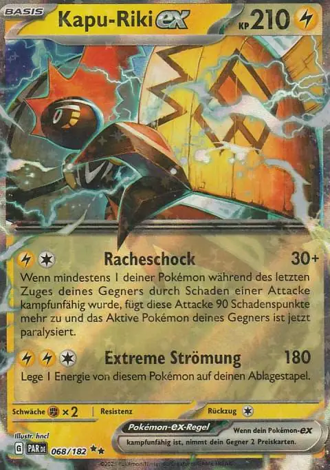 Pokemon Karte aus dem Set Paradoxrift