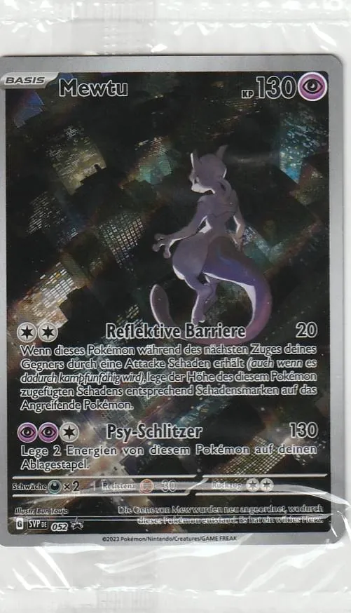 Pokemon Promo Karte aus Karmesin und Purpur