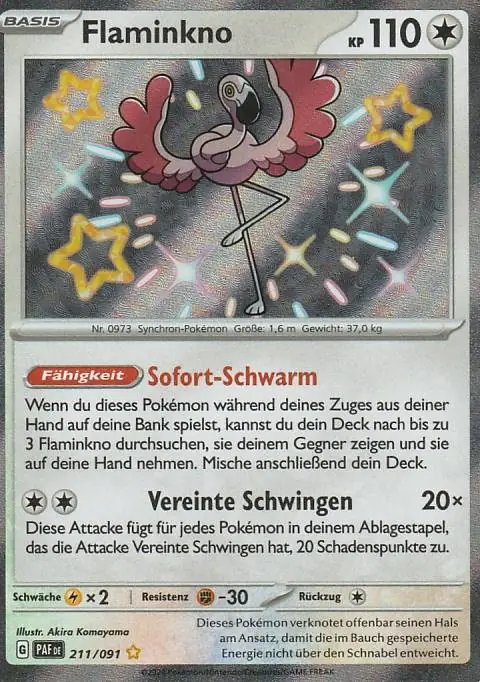 Pokemon Karte aus dem Set Paldeas Schicksale