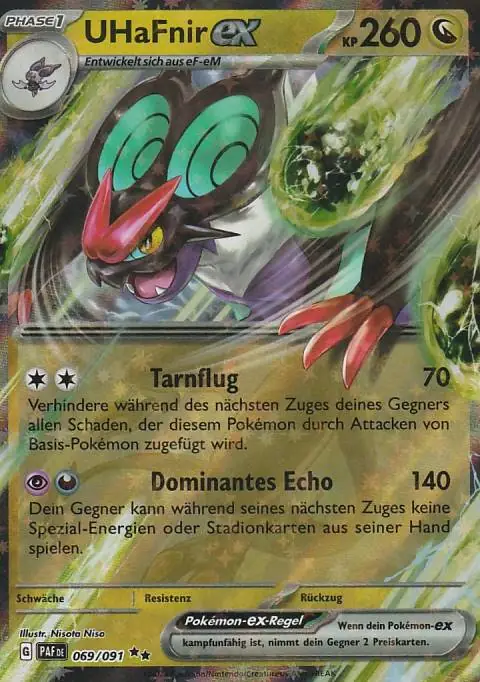 Pokemon Karte aus dem Set Paldeas Schicksale