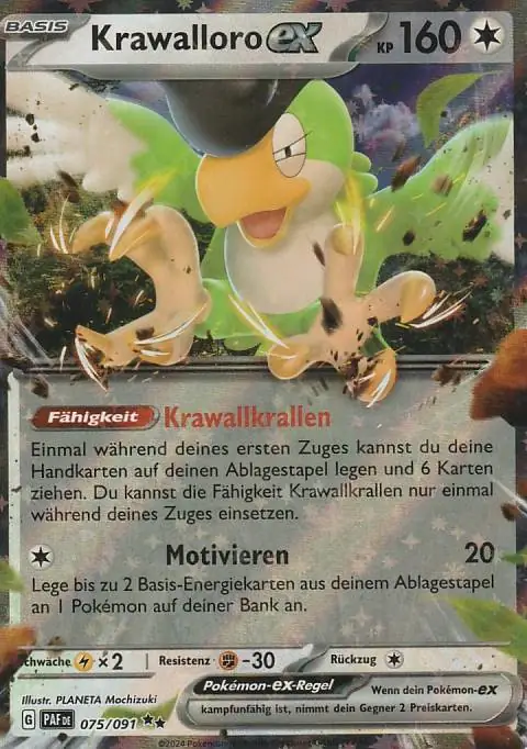 Pokemon Karte aus dem Set Paldeas Schicksale