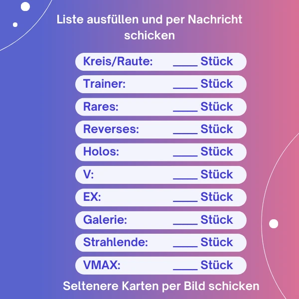 Pokemon Karten Bulktausch bei Cardmex