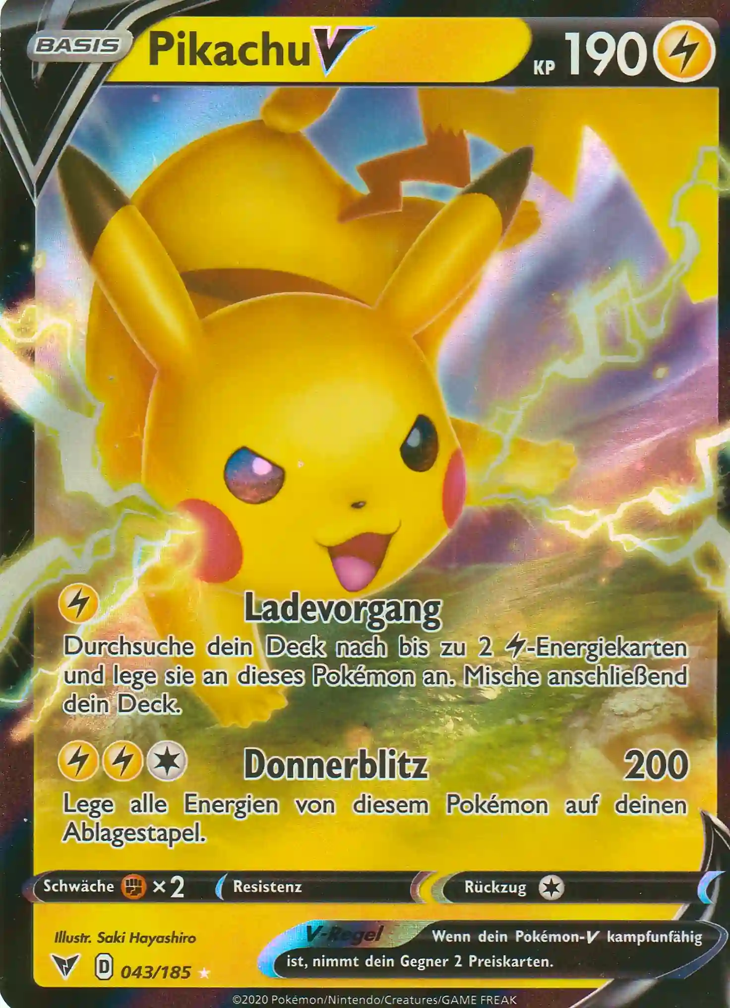 Faszinierend Pokemon Pikachu Karte Bilder