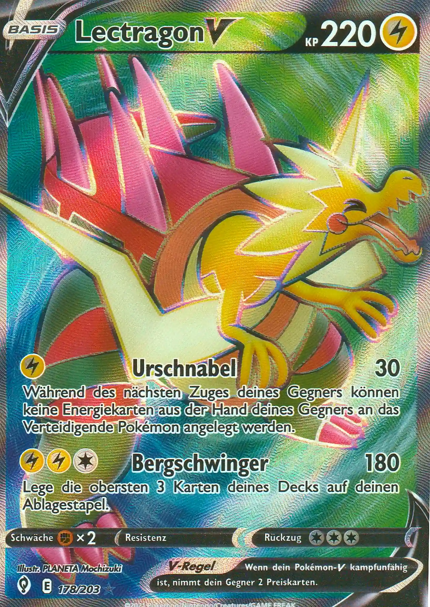 Pokemon Einzelkarte aus dem Set Drachenwandel