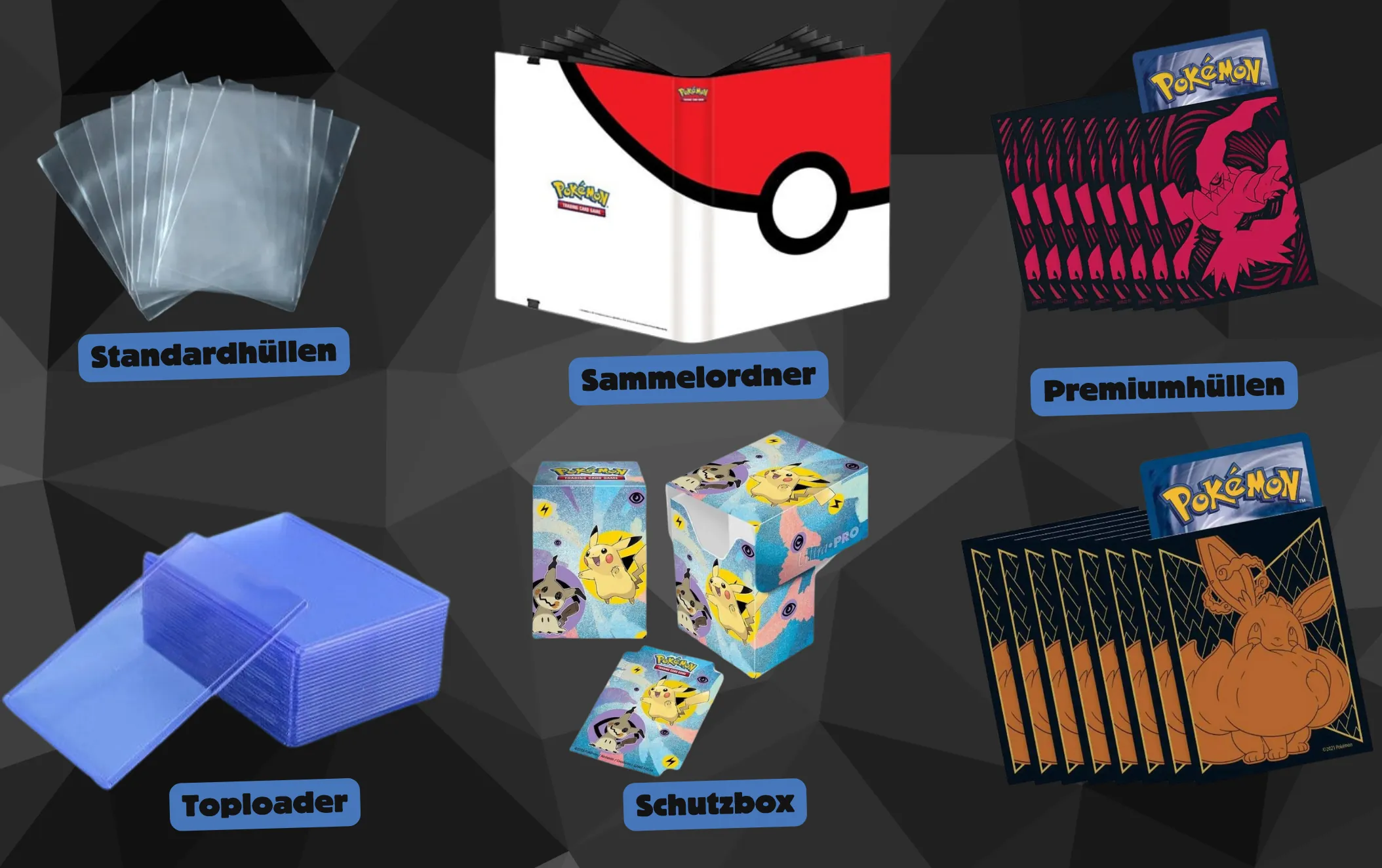 pokemon karten sleeves und schutz