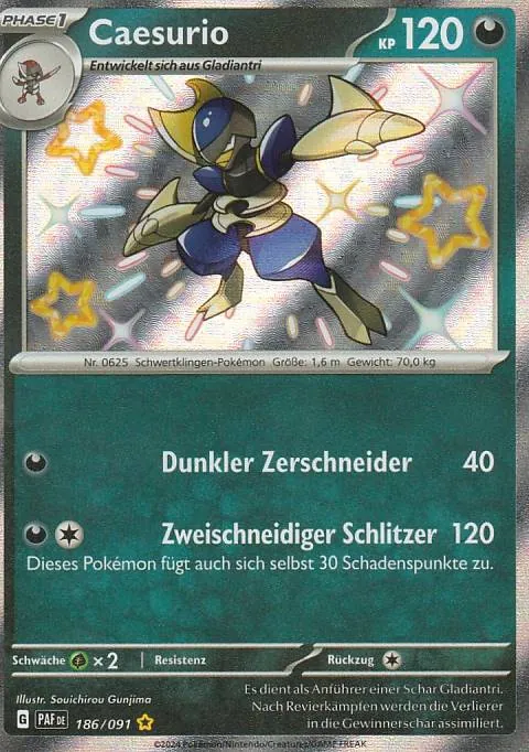 Pokemon Karte aus dem Set Paldeas Schicksale