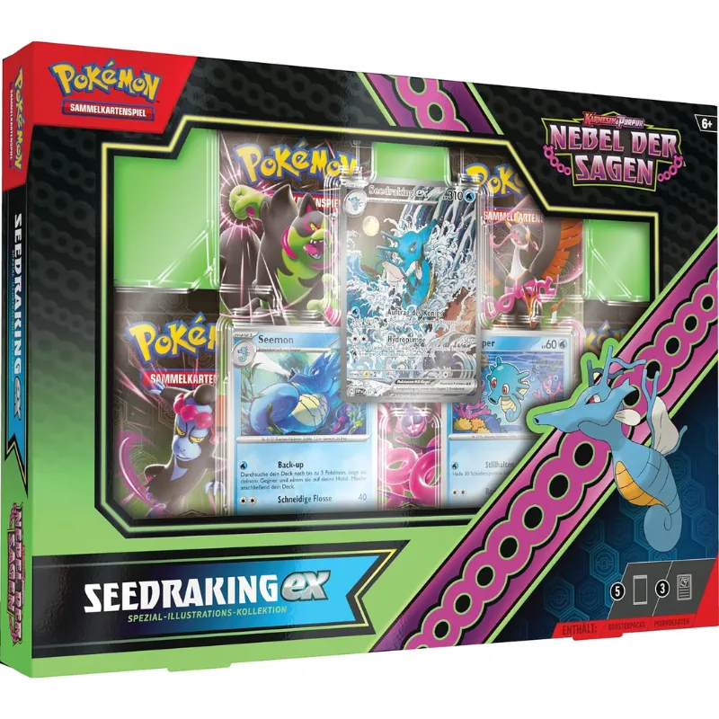 Pokémon Nebel der Sagen Seedraking EX