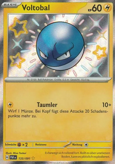 Pokemon Karte aus dem Set Paldeas Schicksale