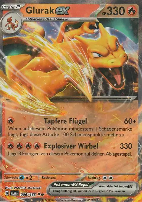 Pokemon Karte aus dem Set 151