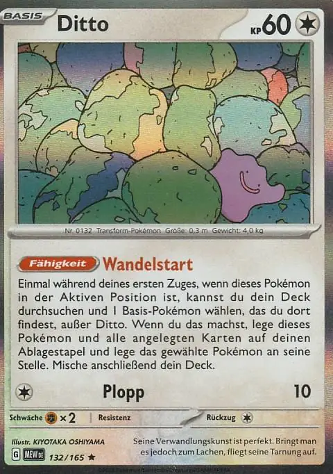 Pokemon Karte aus dem Set 151