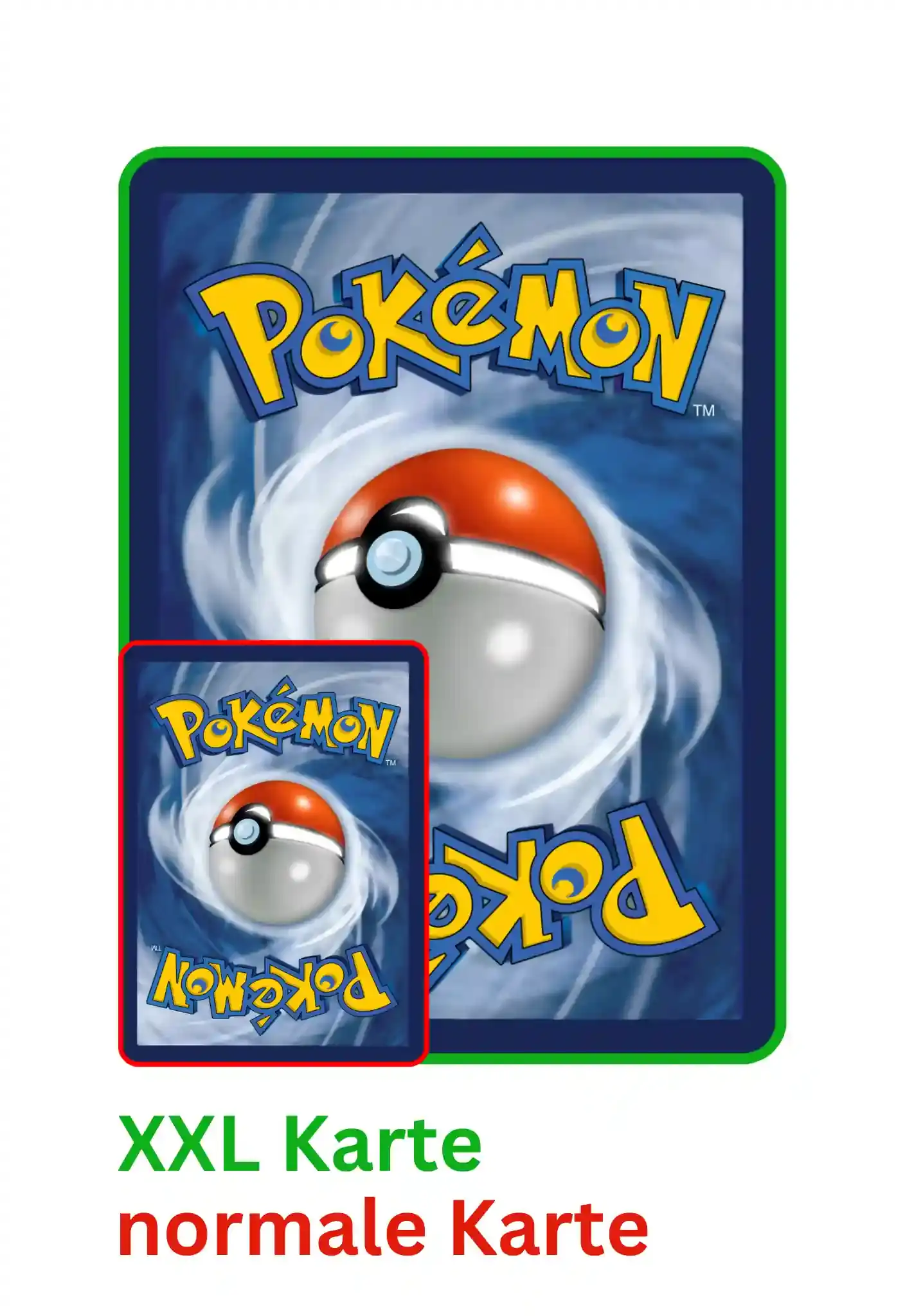 Riesige Pokémon-Karten Spanisch – 2er-Pack Jumbo Karten In XXL-Größe Mit EX, V Oder VMAX – Original Und Offiziell