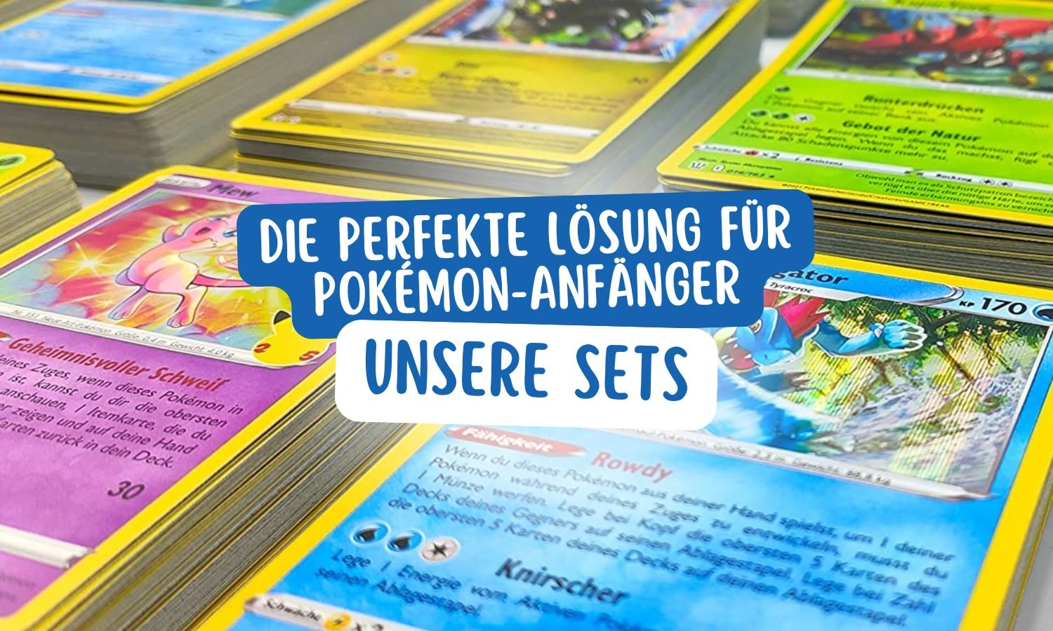 Pokemon Karten Sets Blos