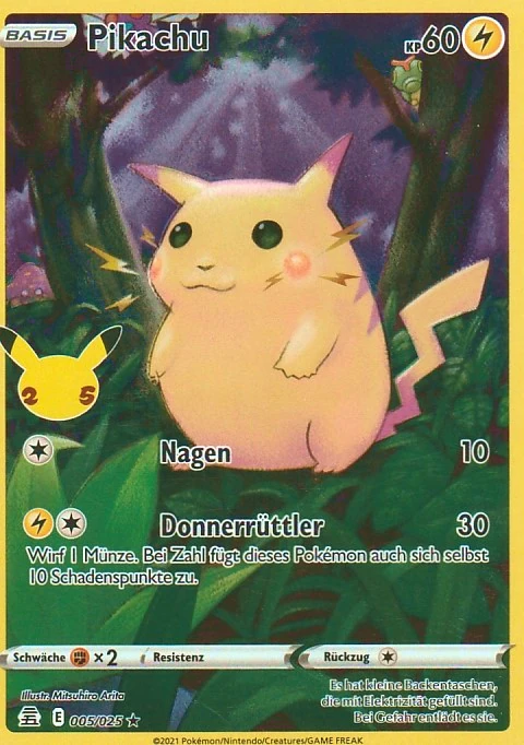 pokemon karte pikachu