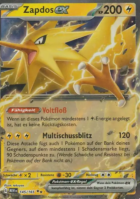 Pokemon Karte aus dem Set 151