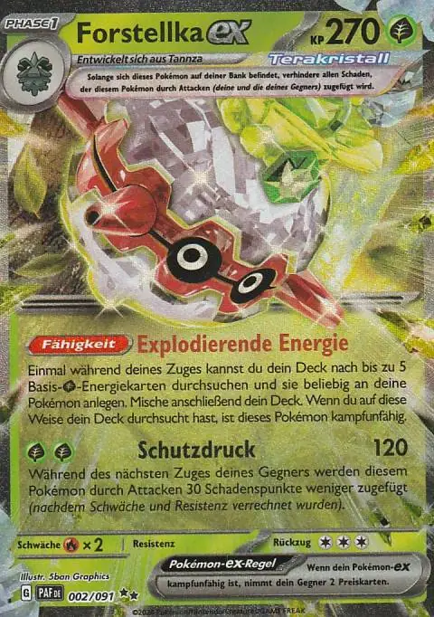 Pokemon Karte aus dem Set Paldeas Schicksale