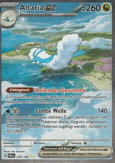 Pokemon Karte aus dem Set Paradoxrift