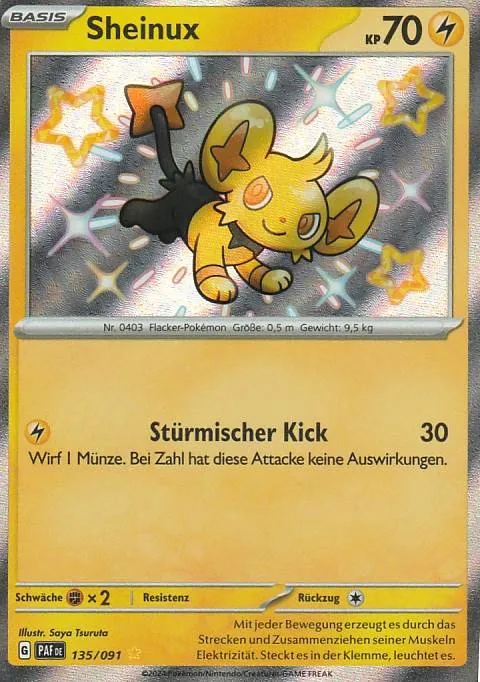 Pokemon Karte aus dem Set Paldeas Schicksale