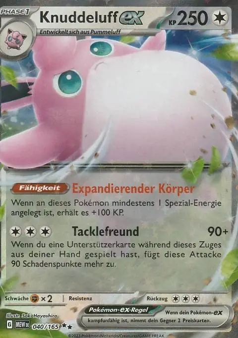 Pokemon Karte aus dem Set 151