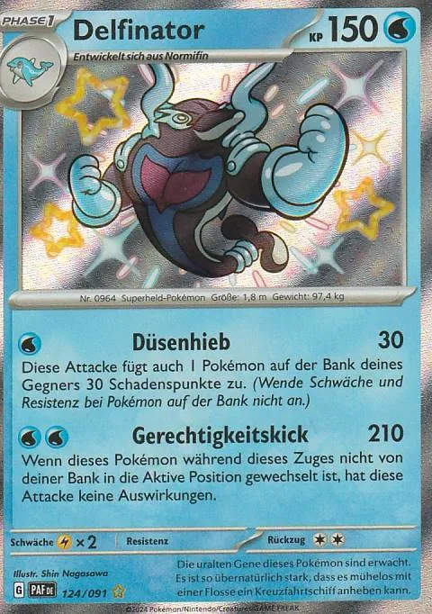 Pokemon Karte aus dem Set Paldeas Schicksale