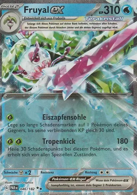 Pokemon Karte aus dem Set Paradoxrift