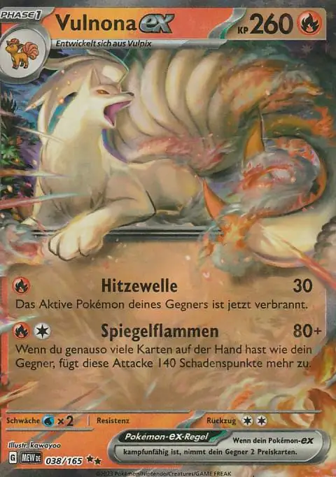 Pokemon Karte aus dem Set 151