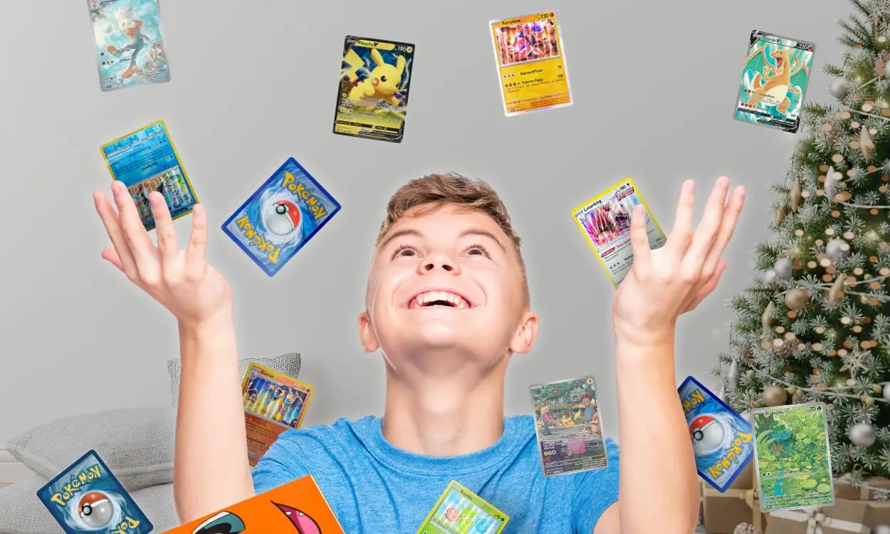 pokemon karten weihnachten geschenkidee