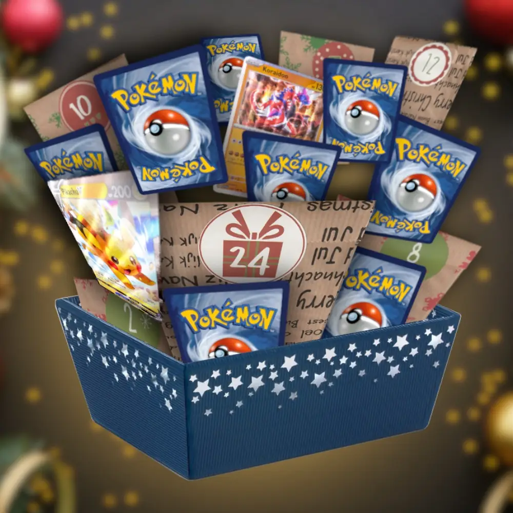 Pokémon Karten Adventskalender 2024 von Cardmex Kids Edition