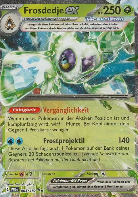 Pokemon Karte aus dem Set Paradoxrift