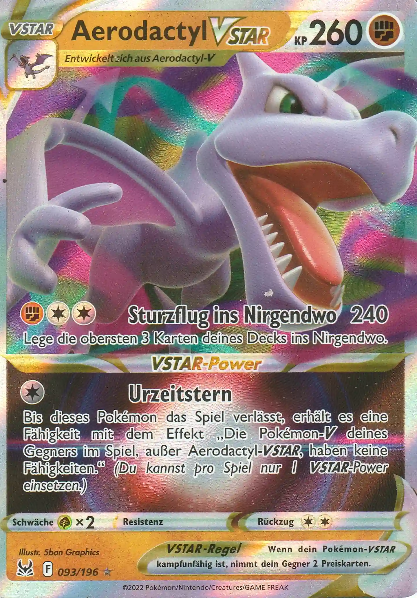 Pokemon Einzelkarte aus Verlorener Ursprung