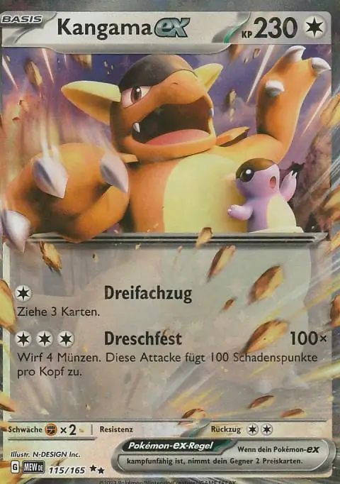 Pokemon Karte aus dem Set 151