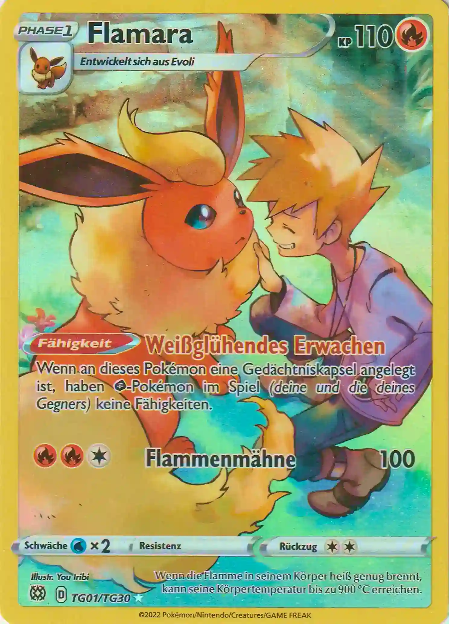 Pokemon Einzelkarte aus Strahlende Sterne