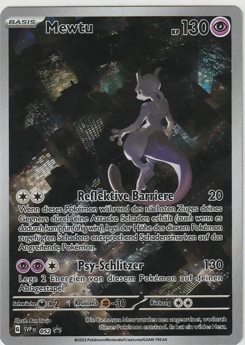 Pokemon Promo Karte aus Karmesin und Purpur