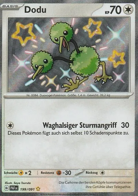 Pokemon Karte aus dem Set Paldeas Schicksale