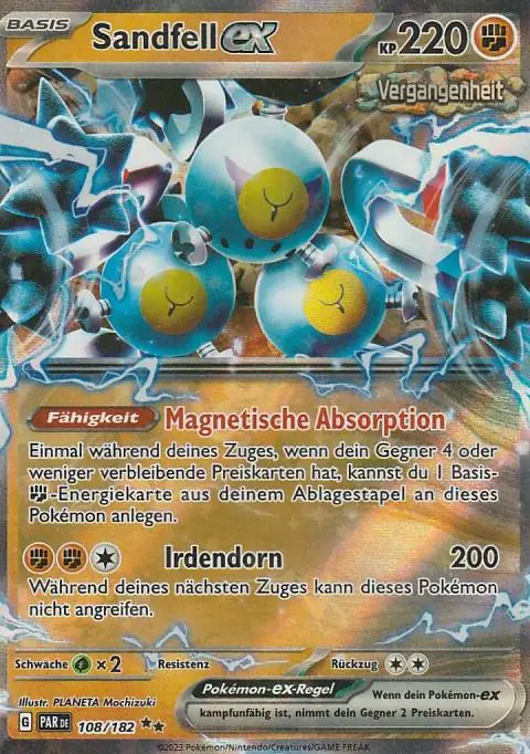 Pokemon Karte aus dem Set Paradoxrift