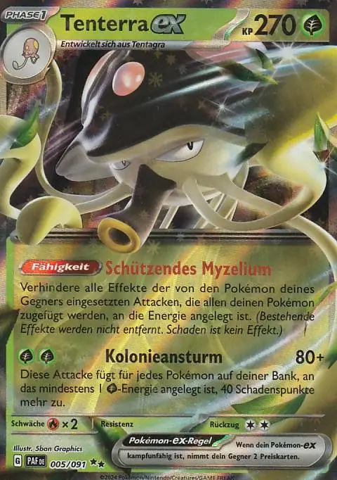 Pokemon Karte aus dem Set Paldeas Schicksale