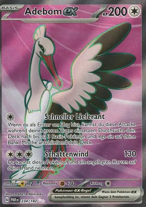 Pokemon Karte aus dem Set Paradoxrift