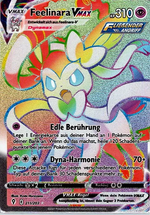 Feelinara aus dem Pokemon Karten Set Drachenwandel